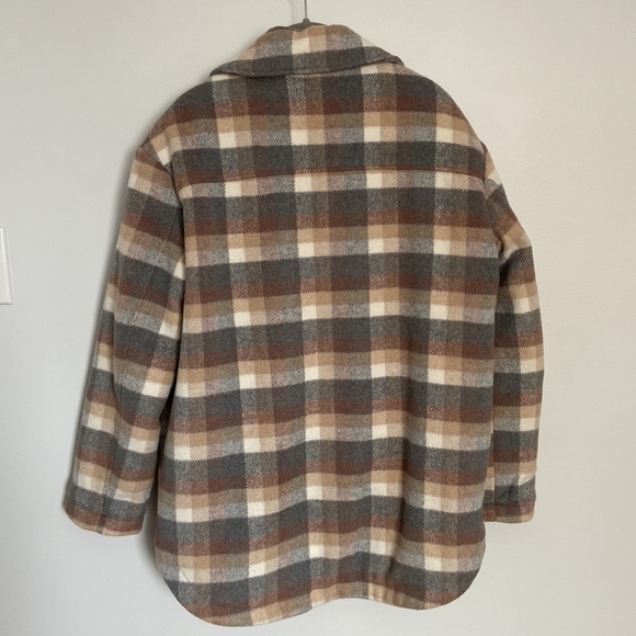 American Eagle Shacket - sherpa lined jacket XS - Picture 2 of 12